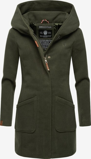 Marikoo MAIKOO Women's Winter Jacket with Hood