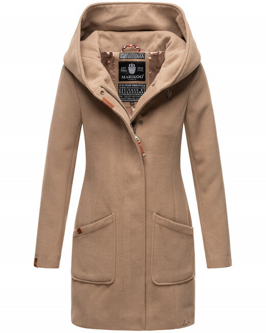 Marikoo MAIKOO Women's Winter Jacket with Hood
