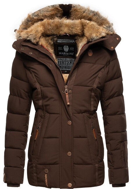 Marikoo Nekoo Women's Winter Jacket with Hood