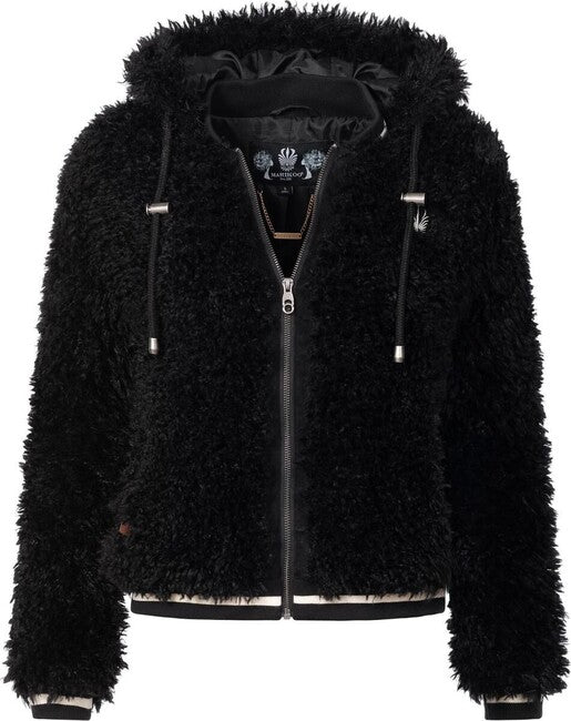 Marikoo Women's Winter Jacket Puderzuckerwolkchen, Black