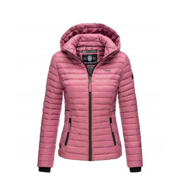 Marikoo Samtpfote Women's Transitional Jacket with Hood