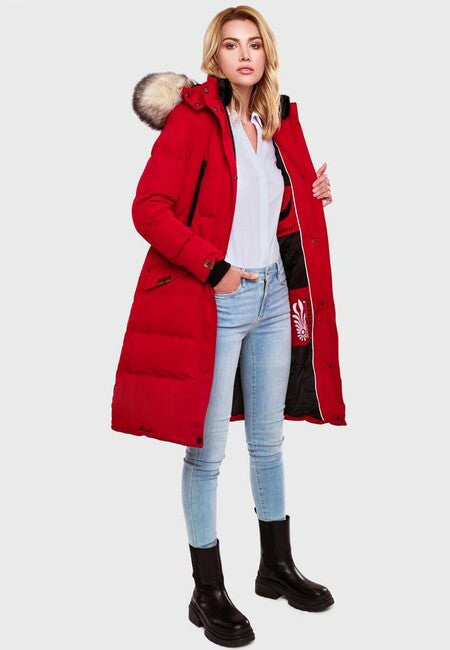 Marikoo Women's Winter Jacket with Hood Schneesternchen