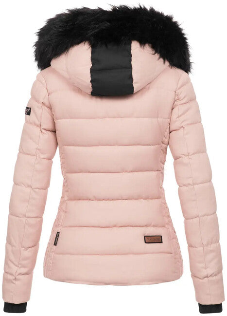 Marikoo Unique Women's Winter Jacket with Hood