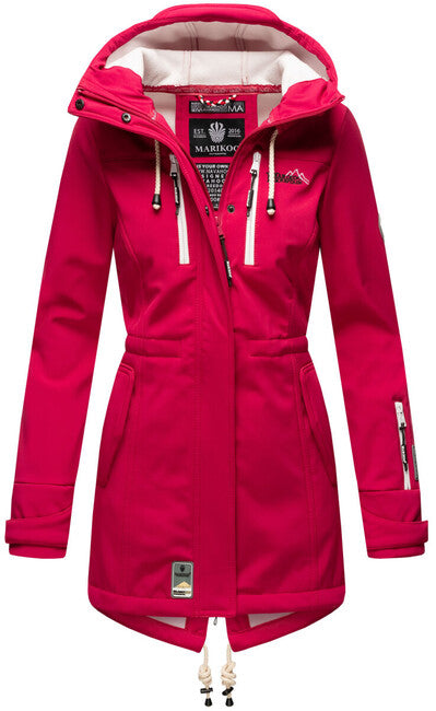 Marikoo Zimtzicke Women's Winter Softshell Jacket with Hood