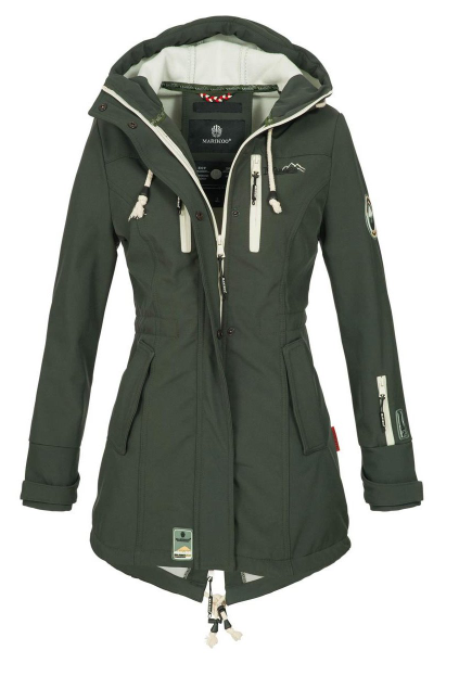Marikoo Zimtzicke Women's Winter Softshell Jacket with Hood