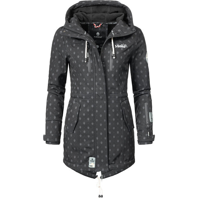Marikoo ZIMTZICKE P Women's Winter Softshell Jacket with Hood