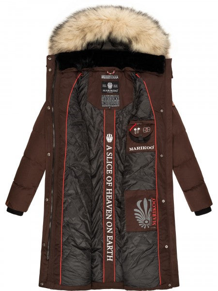 Marikoo Women's Winter Jacket with Hood Schneesternchen