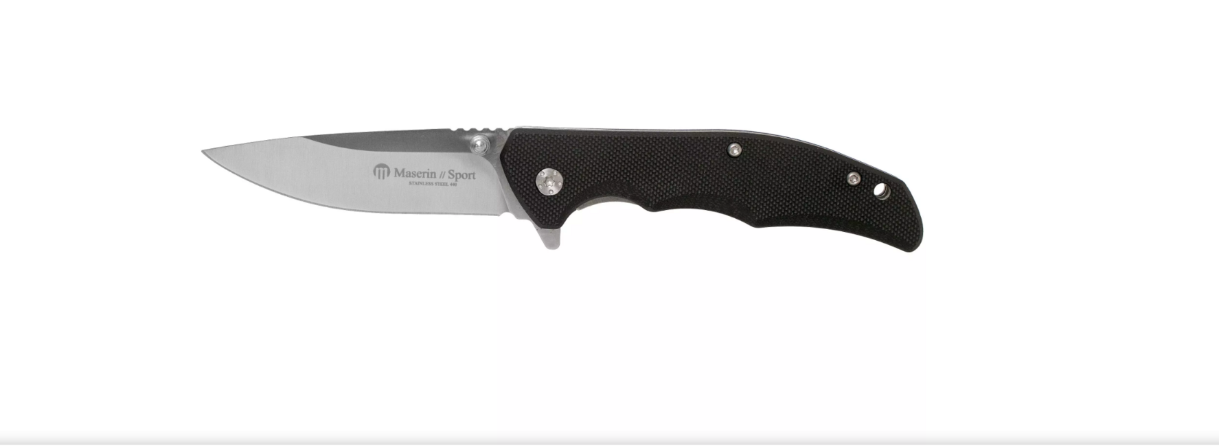 Maserin Sporting Knife 17.5cm G10, Black