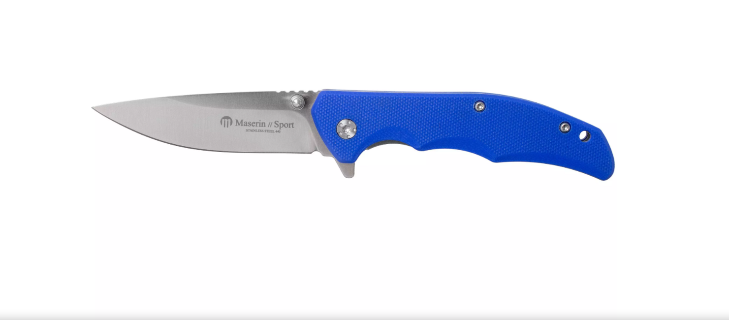 Maserin Sporting CM 17.5 G10 Knife, Blue