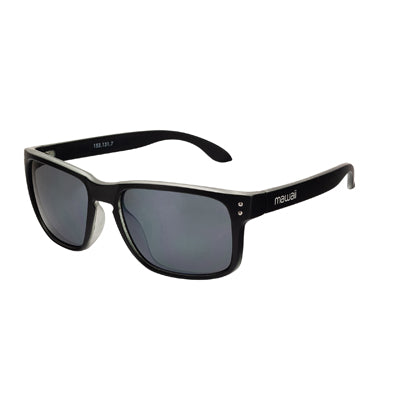 Mawaii Holden Lifestyle Sunglasses, Matte Black-Grey
