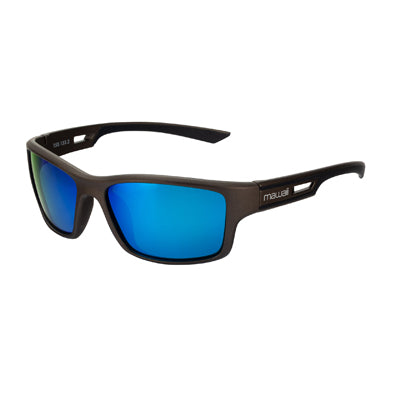 Mawaii Sportstyle Sunglasses, Black-Navy Blue-Grey