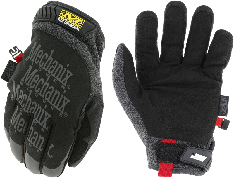 Mechanix ColdWork Original Insulated Gloves, Black Grey