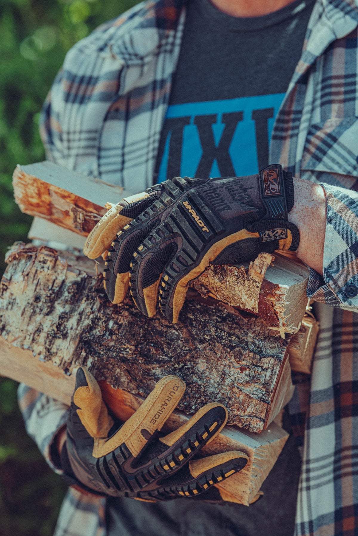Mechanix Durahide M-Pact Leather Work Gloves