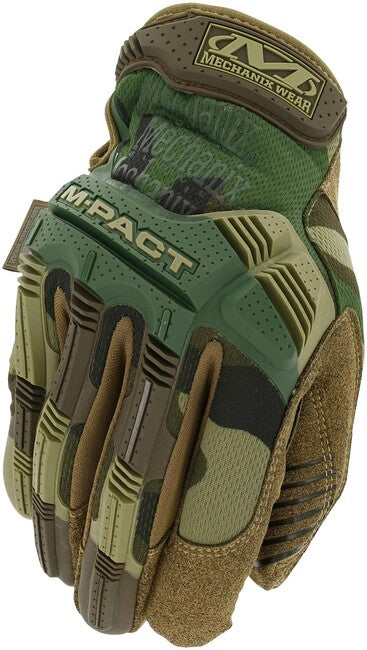 Mechanix M-Pact Impact Gloves, Woodland