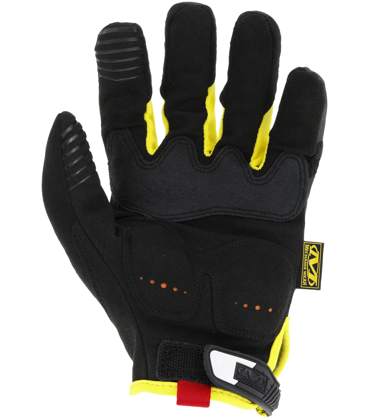 Mechanix M-Pact Work Gloves, Black/Yellow