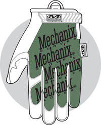 Mechanix Wear Original Gloves, Woodland