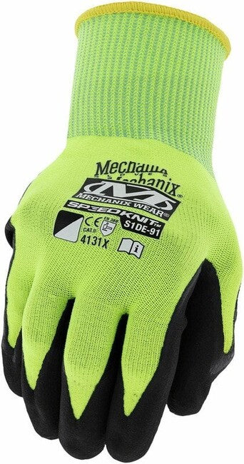 Mechanix SpeedKnit Hi-Viz Work Gloves