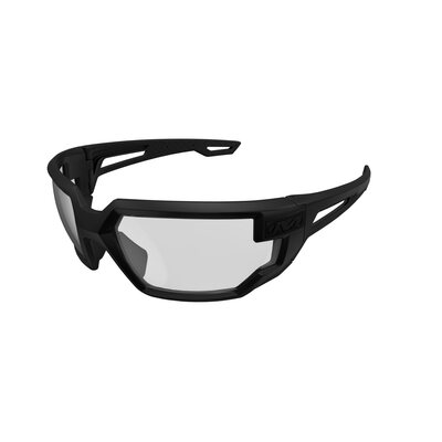 Mechanix Type X Tactical Glasses, Black Frame, Clear Lens