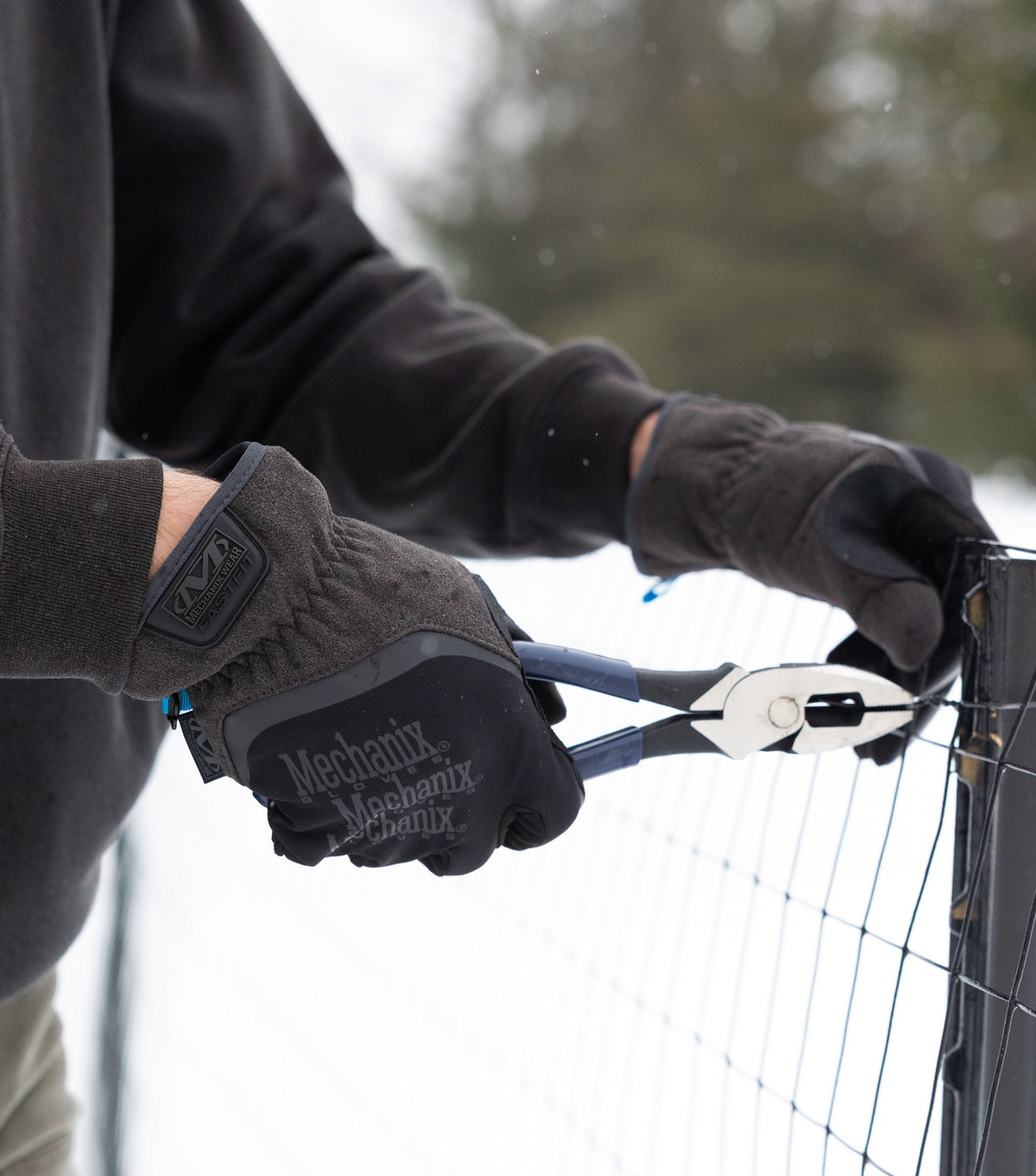 Mechanix Wear ColdWork FastFit Insulated Gloves, Black Grey