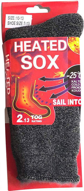O&T Mega Thermo 2-Layer Socks, Dark Grey