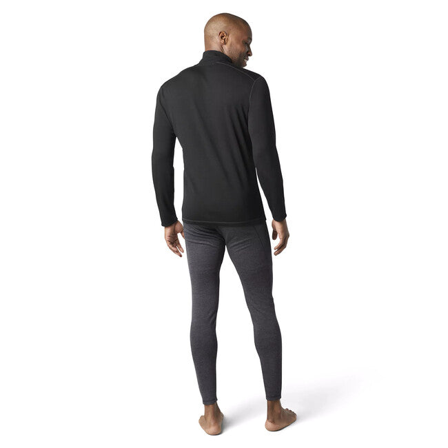 Smartwool Classic Thermal Merino 1/4 Zip Boxer Brief, Black
