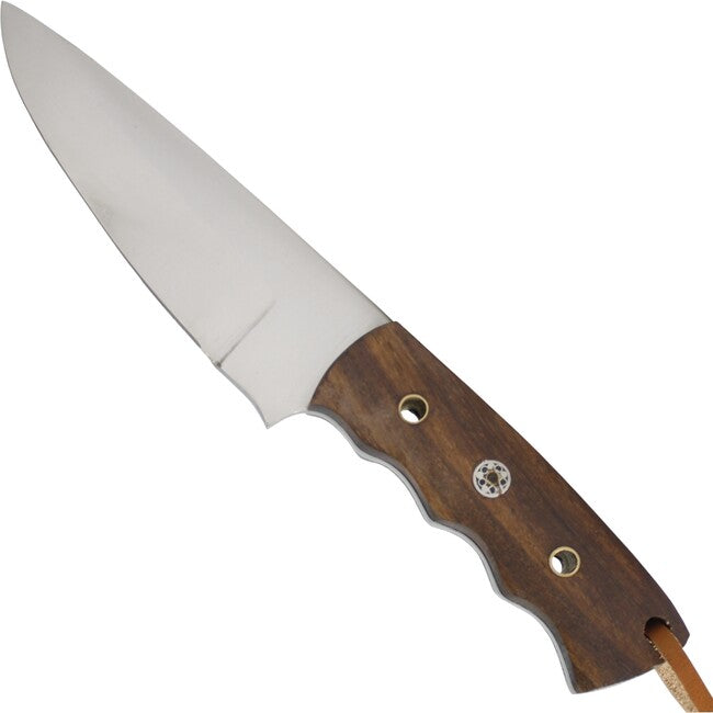 Haller Fixed Blade Knife, Wurzelholzgriff