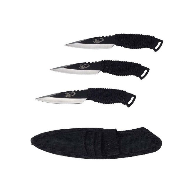Haller Skorpion Fixed Blade Knife Set 3 pcs