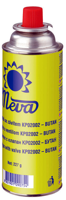 MEVA plynová kartuša s ventilom 227g