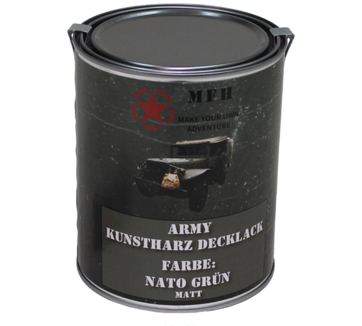 MFH Army Paint, NATO Green Matte, 1 Liter