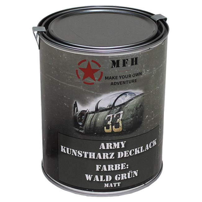 MFH Army Paint, Forest Green Matte, 1 Liter