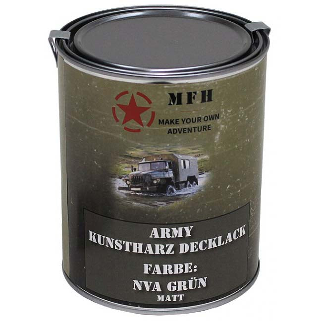 MFH Army Paint, NVA Green Matte, 1 Liter