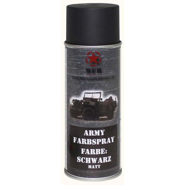 MFH Army Spray, Black Matte