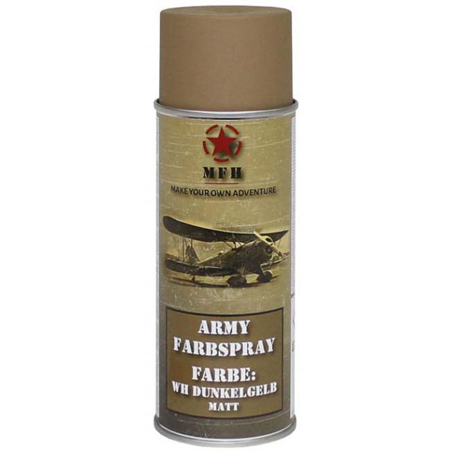 MFH Army Spray, Dark Yellow Matte