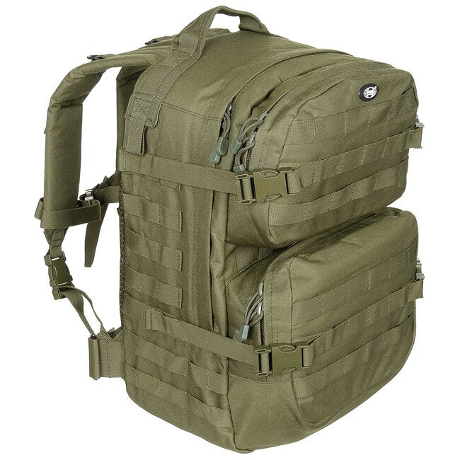 MFH Assault Backpack 42L, Olive Camo