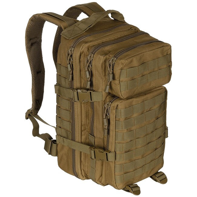 MFH Assault I Basic Backpack, Coyote Tan