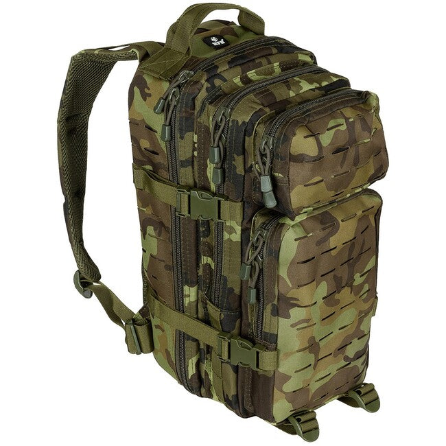 MFH Assault I Laser Backpack, M 95 CZ Camo