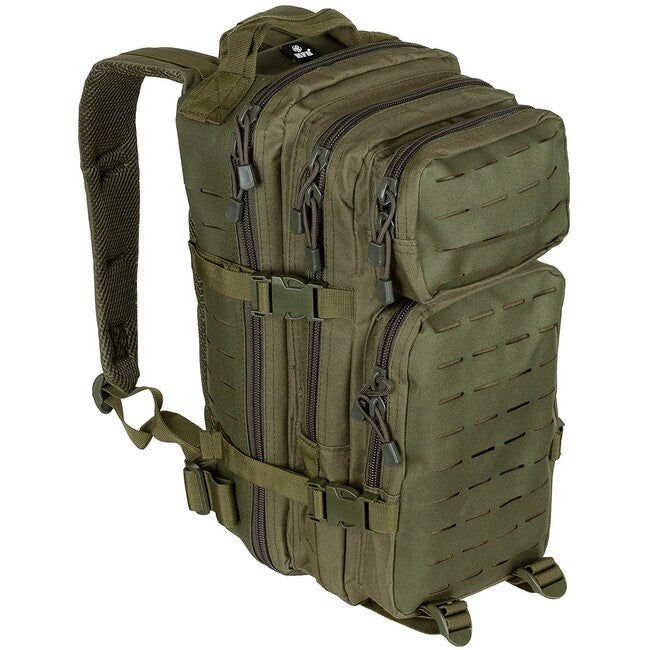 MFH Assault I Laser Backpack, Olive Drab