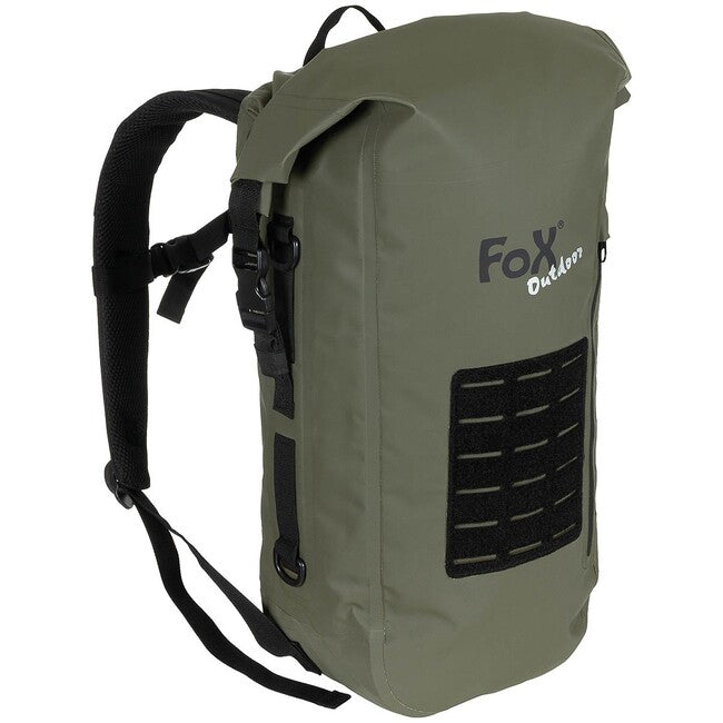 MFH Dry Pak 30 Backpack, Olive Green, Waterproof
