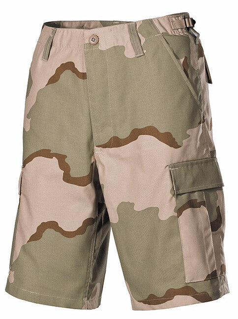 MFH BDU Men's Shorts, 3-Color Desert