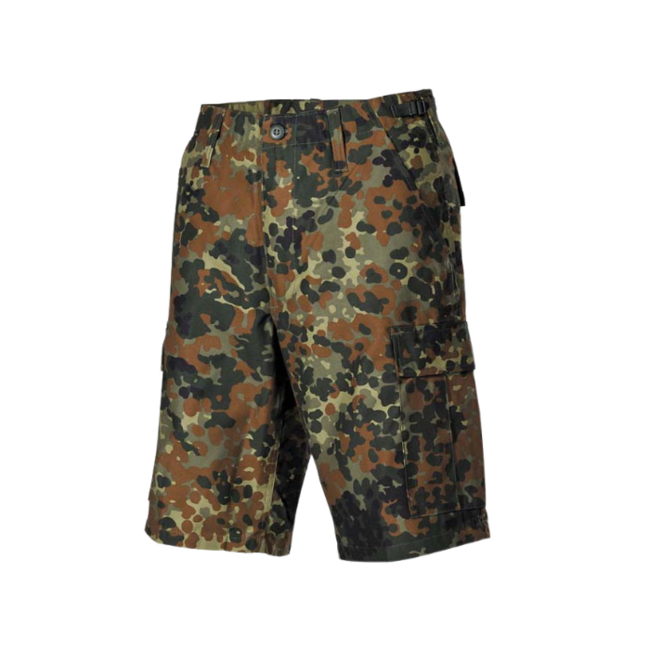 MFH BDU Men's Shorts, Flecktarn