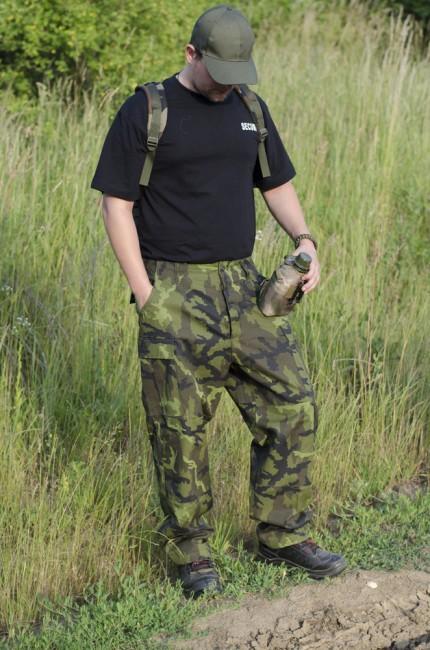MFH BDU Rip-Stop Men's Pants, M 95 CZ Camo