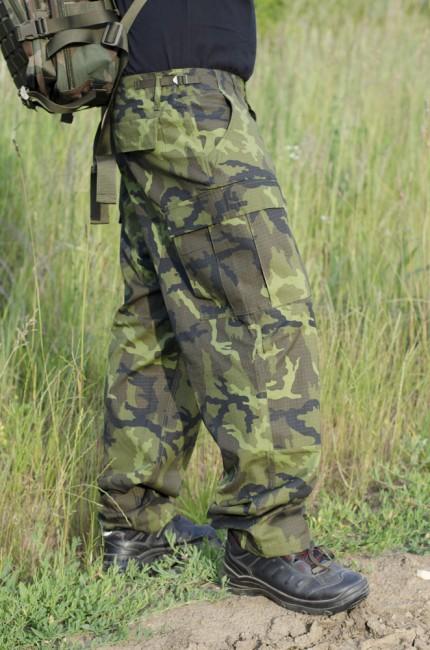 MFH BDU Rip-Stop Men's Pants, M 95 CZ Camo