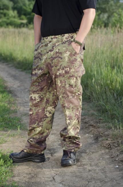 MFH BDU Rip-Stop Men's Pants, Vegetato
