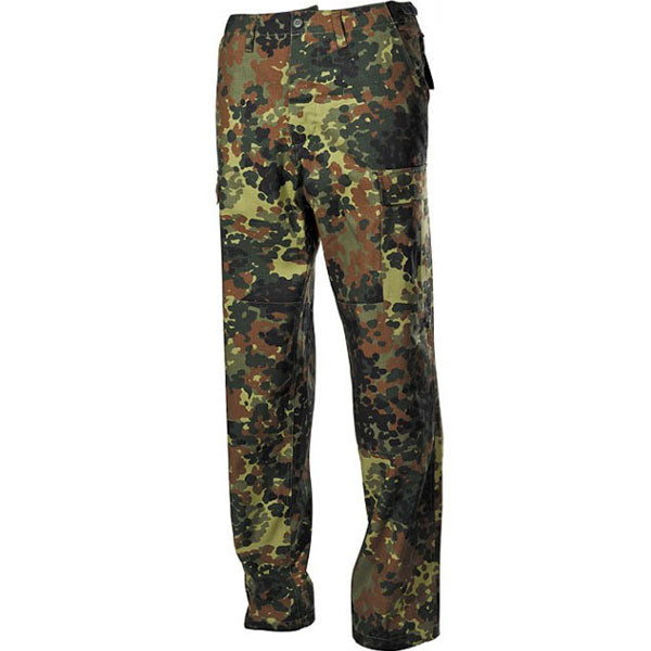 MFH BDU Rip-Stop Men's Pants, Flecktarn