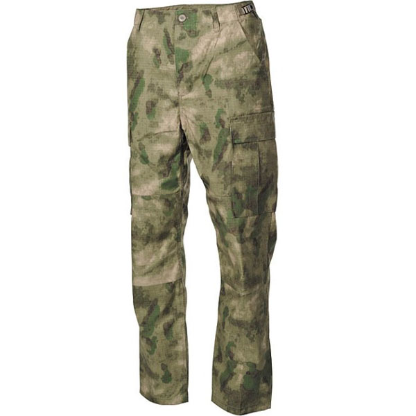 MFH BDU Men's Pants Rip-Stop, HDT-camo FG