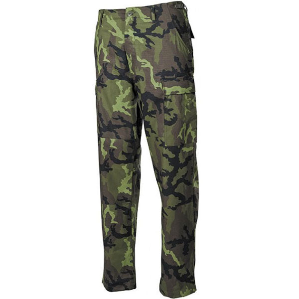 MFH BDU Rip-Stop Men's Pants, M 95 CZ Camo