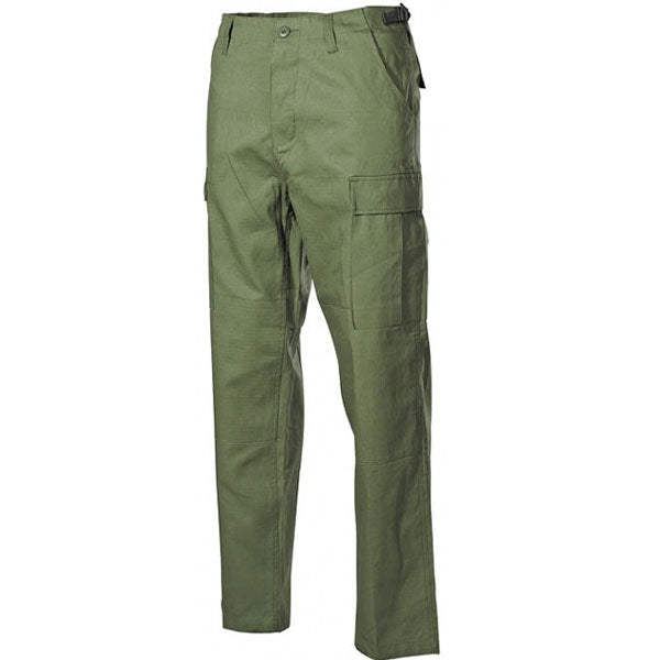 MFH BDU Rip-Stop Men's Pants, Olive