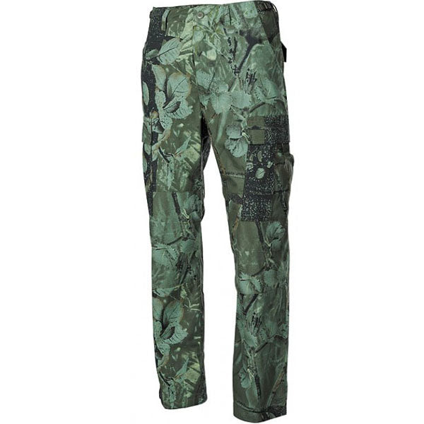 MFH BDU Men's Pants Rip-Stop Real Tree Hunter Green