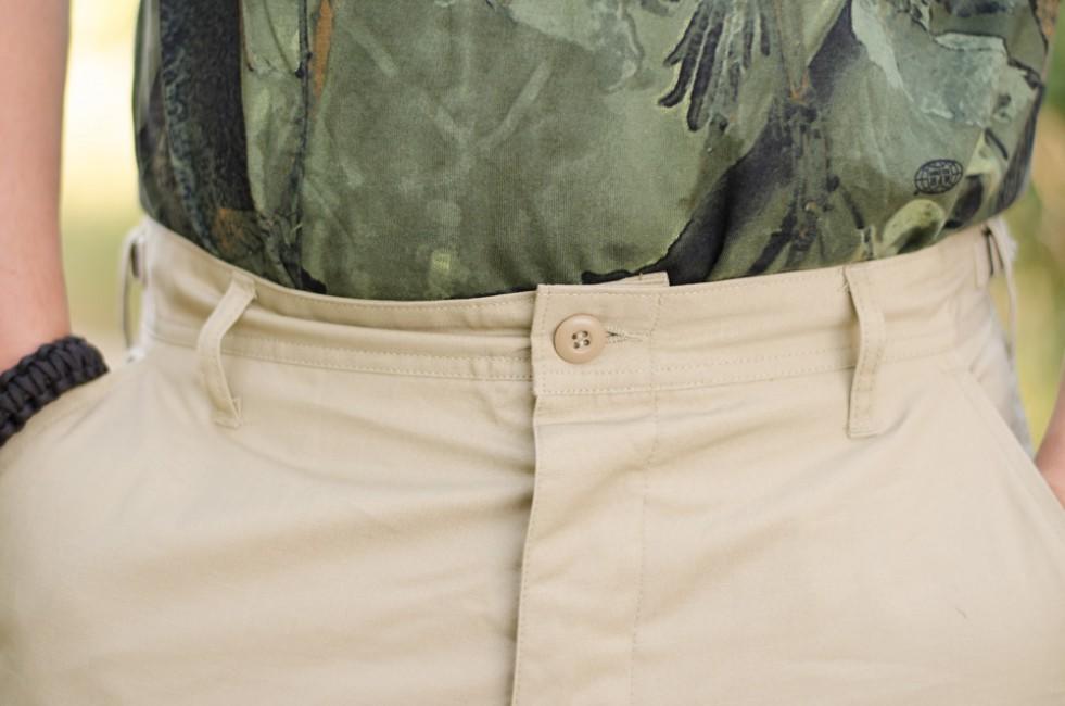 MFH BDU Rip-Stop Men's Pants, Khaki