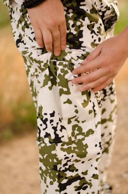 MFH BDU Rip-Stop Men's Shorts, Snow Tarn